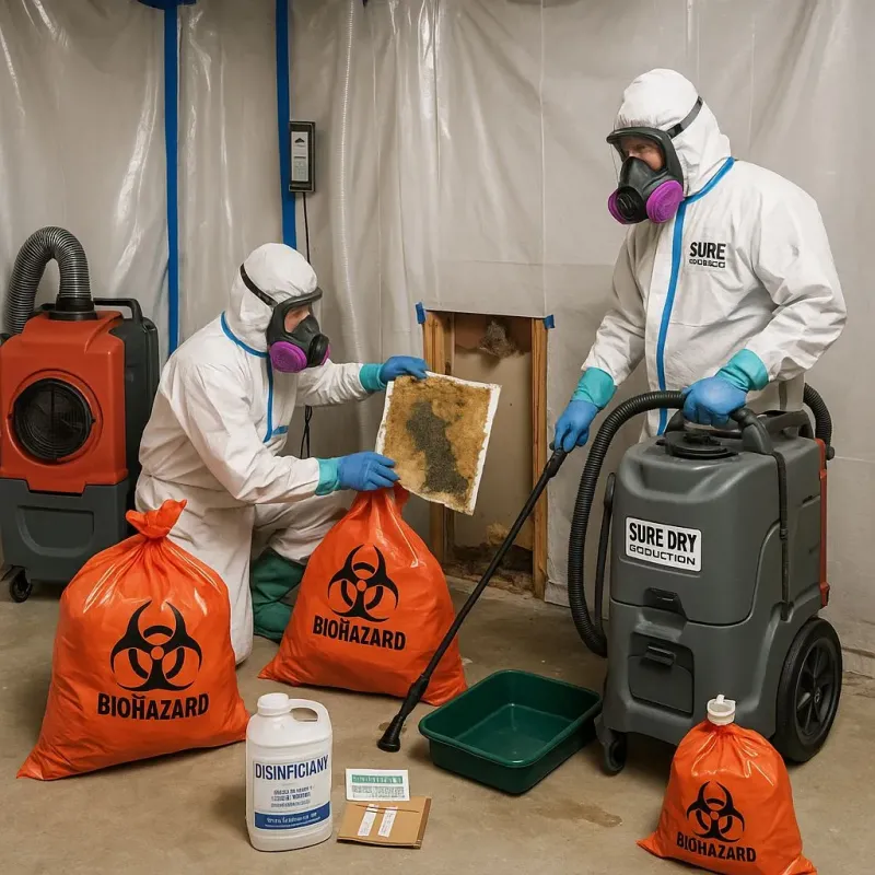 Contaminated Water Handling Protocols process in Elm Springs, AR