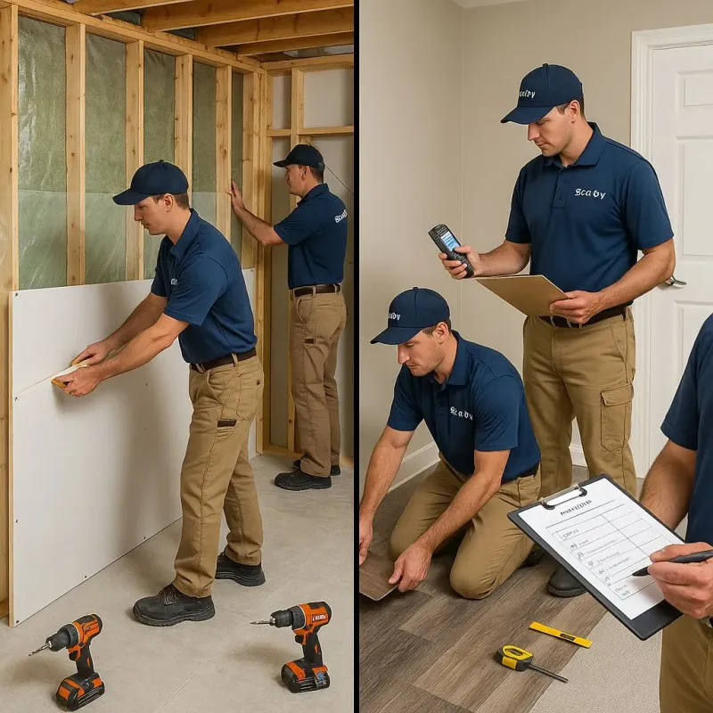 Repairs and Reconstruction process in Elm Springs, AR