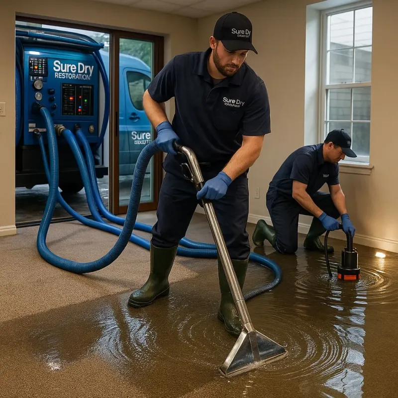 Water Extraction and Removal process in Elm Springs, AR